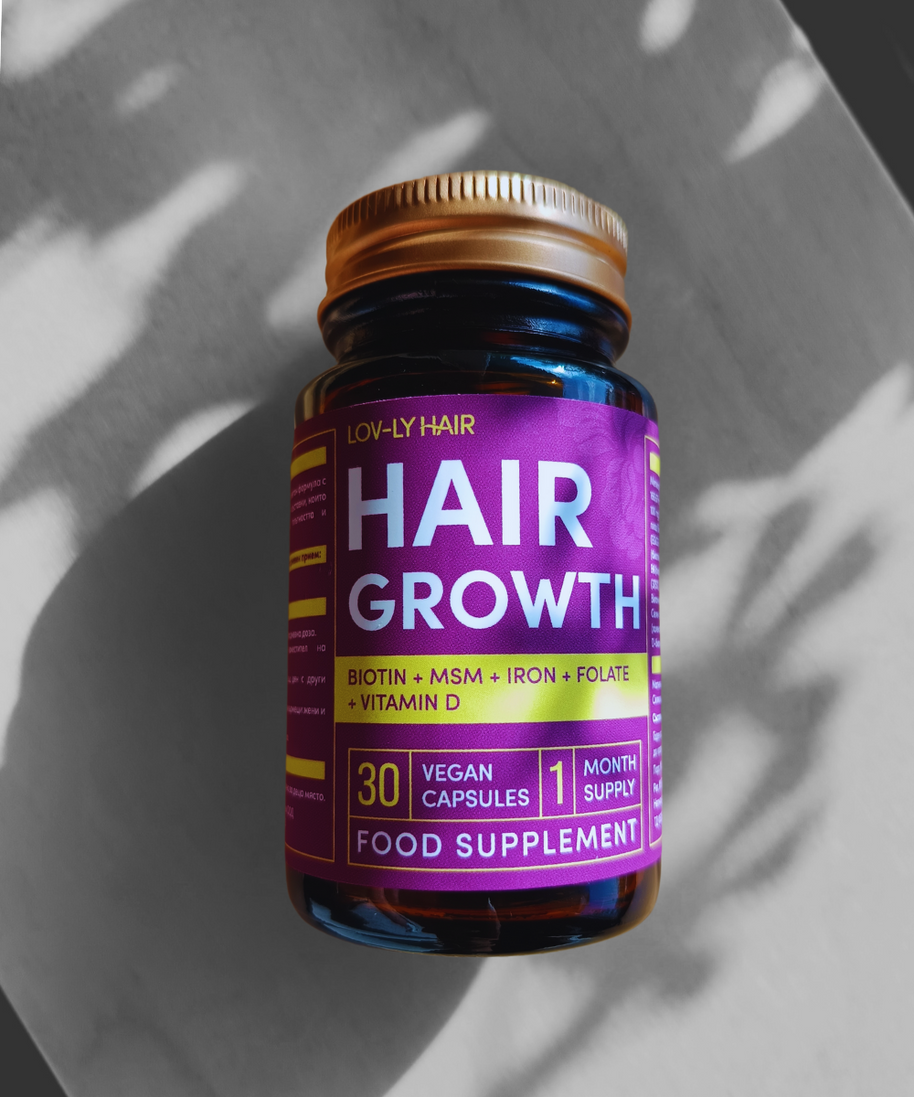 Хранителна добавка за растеж на косата lov-ly hair growth